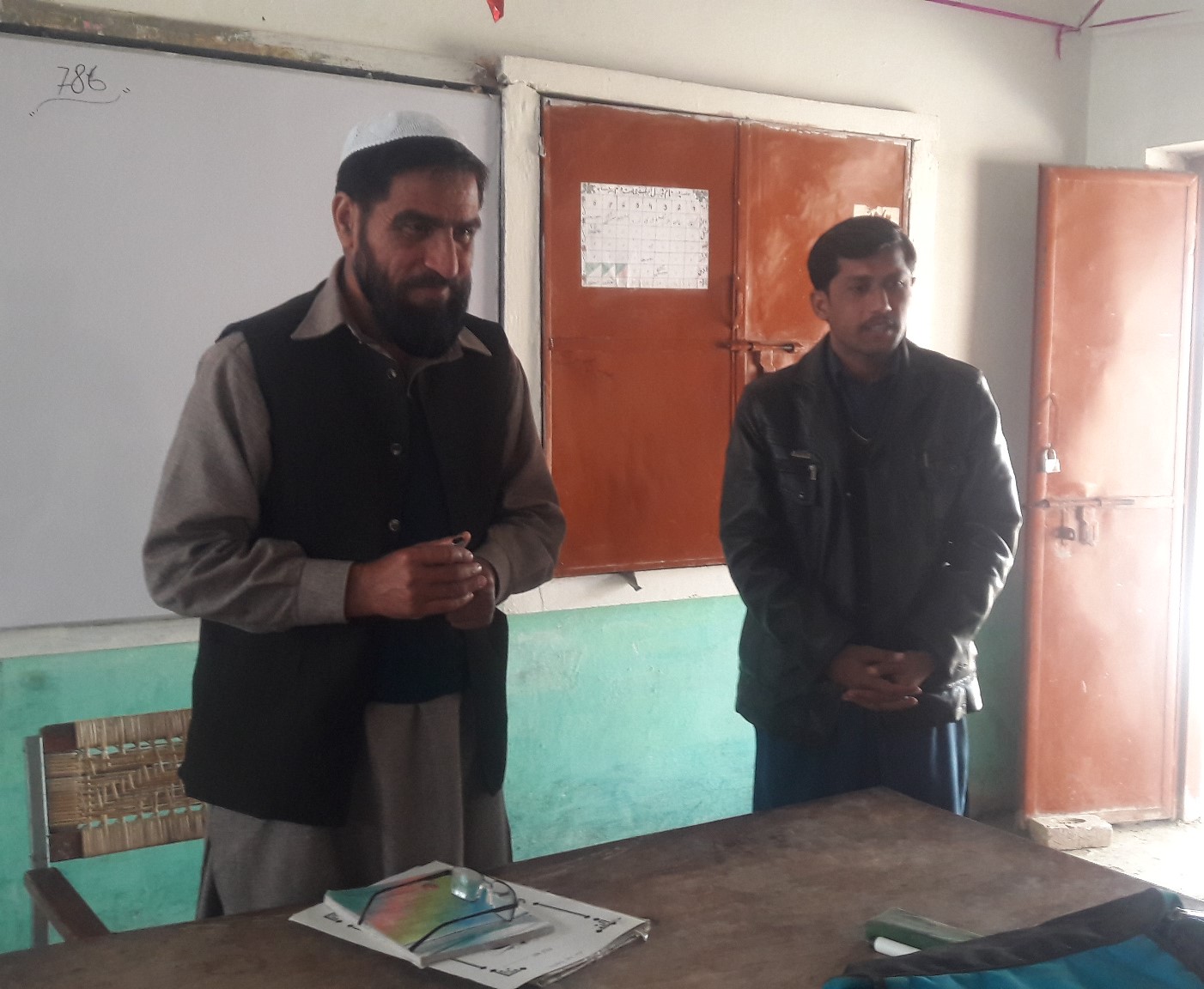 Asif Iqbal SST GHS Rodi Khel During Annual Inspection 2018